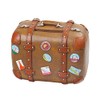 Miniature Suitcase "Reisekasse", approx. 8 x 5 x 6 cm