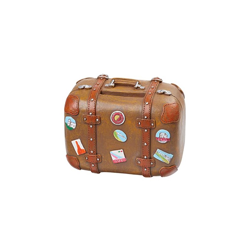 Miniature Suitcase "Reisekasse", approx. 8 x 5 x 6 cm