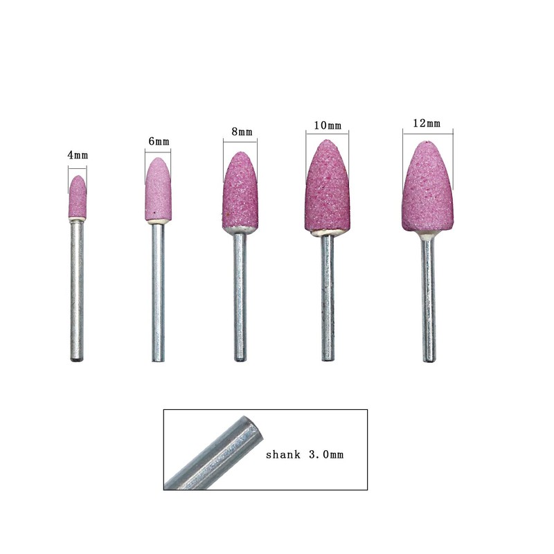 Grinding Stone Bits Abrasive Wheels Rotary Tool Bit Wood Carving