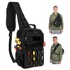Rexmore Tactical Electrician & HVAC Tool Chest Bag, 3-Point Harness