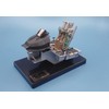 Italeri 2990 1:12 F-16 Cockpit Model Building Kit, Standing Model