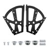 Coshar 4Pcs 2 Layers Shoes Drawer Cabinet Hinges Stainless Steel