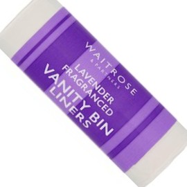 Waitrose Lavender Fragranced Vanity Bin Liners 10 litres - Pack of 25 Liners