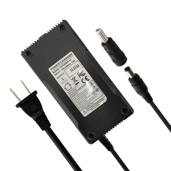 Cargador adaptador de fuente de alimentación de 54,6 V 4