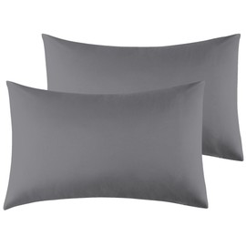 Cushion Cover 50 x 150 cm, Set of 1 - Premium Microfibre Super Soft Cushion Cover 50 x 150 cm - Dark Grey