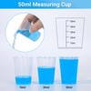Gartful Resin Mixing Cups and Sticks, 110 Packs Epoxy Measuring