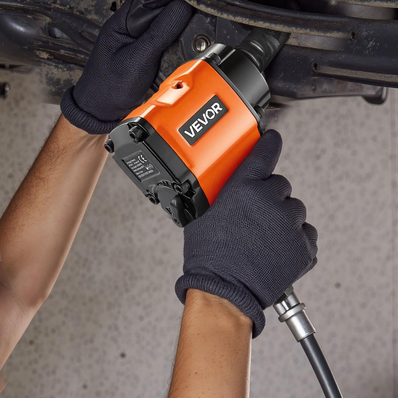 VEVOR 1/2-Inch Air Impact Wrench, Up to 738 ft-lbs Nut-busting