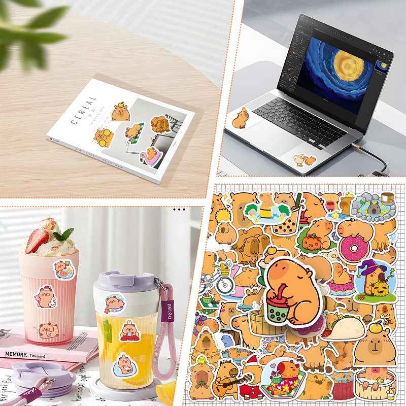 Capybara Sachen Capybara Sticker Capybara Sticker Comes with 20 Sets