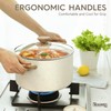 MICHELANGELO Stock Pot - 6 Qt Soup Pot with Lid,
