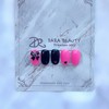 Dara Beauty August Art of the MonthBlackpink Ribbon Nail❣ -