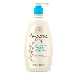 Gel de ducha y champú Aveeno de bebé, 381371023905, 1, 1