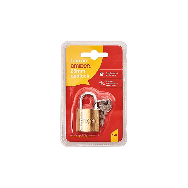 Amtech XXSEL25 25mm Padlock