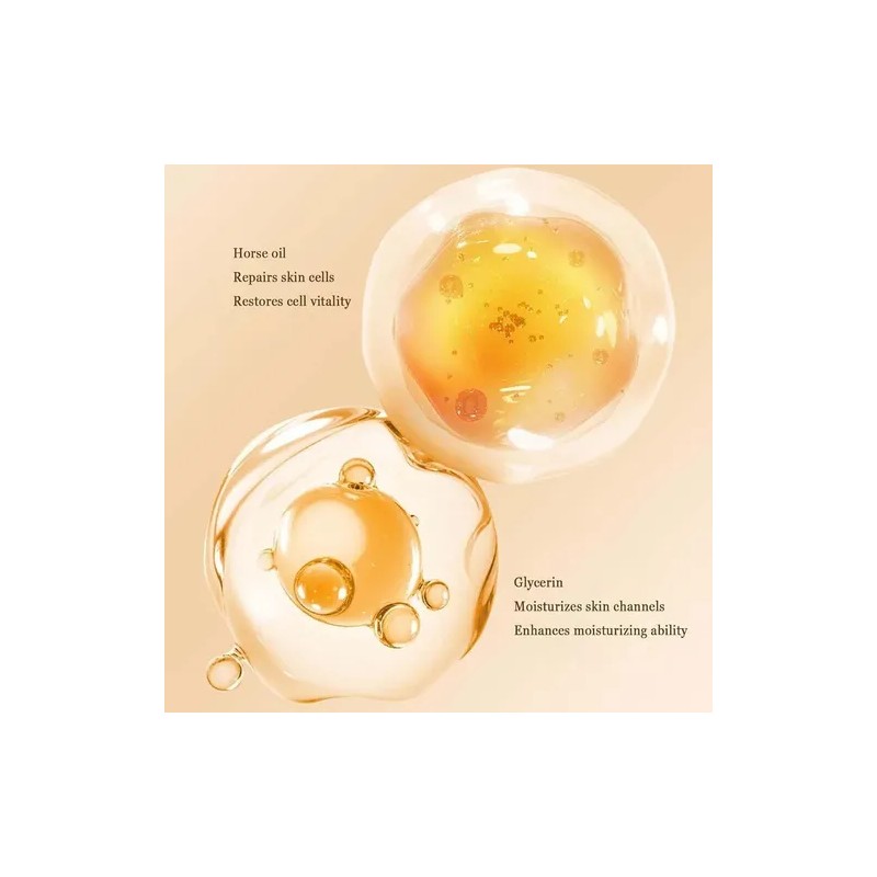 Crema De Aceite De Caballo, Crema Hidratante For Manos Con