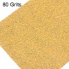 HARFINGTON 50pcs Micro Sander Paper 80 Grit 3.5x1.2 Inch Mini