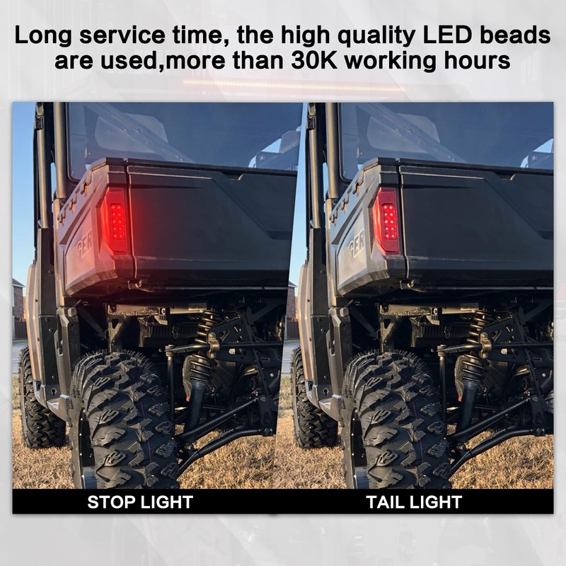smotrcc UTV LED Tail Lights Compatible with Polaris Ranger 570