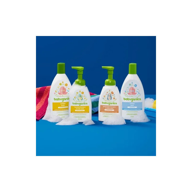 Babyganics Shampoo Y Gel De Baño 2 En 1 Manzanilla