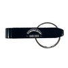 Strongbow Cider Bottle Opener Keychain, Black Hard Plastic with White