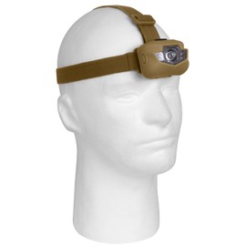 Rothco 5 Bulb LED Headlamp - Bright Head Lamp for Outdoor Camping Emergency Usage (Coyote Brown)