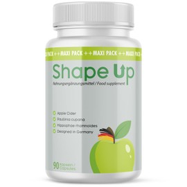 Shape Up Capsules, Ideal Accompaniment for Your Goal, Easy to Use, 90 Capsules, 1 x