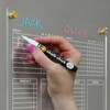 Magnetic Acrylic Chore Chart for Fridge with Weekly and Notes