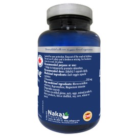 NAKA Naka Platinum PRO L-Theanine 250 mg Promotes Relaxation BONUS SIZE 75 Veggie Caps (60+15 FREE)