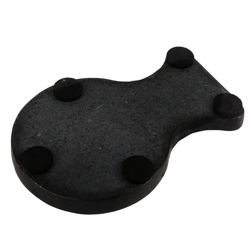 Marbco Marble Spoon Rest, Ladle Holder, Marble Spoon Rest Holder