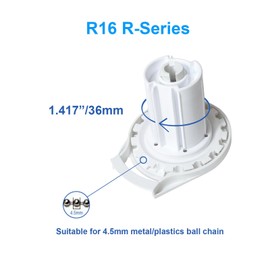 R16 R-Series Roller Shade Clutch Replacement for 1 1/2 Inch (38mm) Tubes