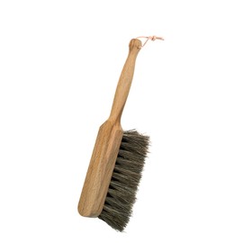 Redecker Horsehair Miniature Hand Brush with Oiled Beechwood Handle, Extra-Small Design, 8-1/4-Inches