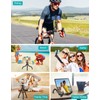CIRYCASE Phone Tripod, Flexible Mini Selfie Stick Tripod with Wireless