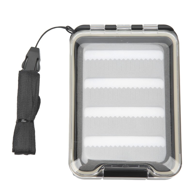 Fly Fishing Box, Slim Lightweight Fly Fishing Lures Box Waterproof