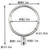 C.M. Curtain Ring, Sliding Ring Opening Design, Curtain Ring Hook,