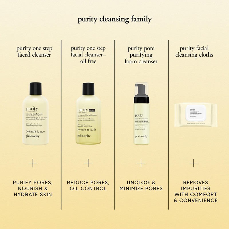 philosophy purity made simple facial cleanser 22 fl oz