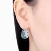Aros plata 925 florales
