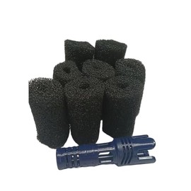 Tail Sweep with Scrubber Replacement for Polaris Pool Cleaner Parts, Fit for Polaris 3900 Sport, 280, 380, 360, 180, Includes 1 Tail Sweep Pro and 8 Foam Scrubbers