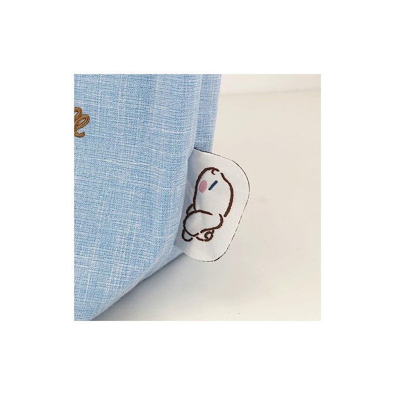 Yasuda Tsusho Dararin Sagara Embroidered Tote Bag, Cinnamoroll, Sanrio Characters