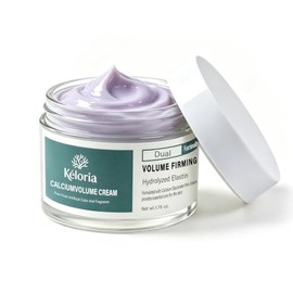 Crema Hidratante Facial con Calcio y Colágeno - con Hidratante Antiedad, Ceramide & Hyaluronic Acid for Elasticity, Borra Marcas de Acné, Suave para P