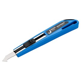 Jetech 45mm Heavy-Duty Utility Knife with Safe Non-Retractable Razor Blade for Cartons, Cardboard and Boxes, Professional Multi-Purpose Box Cutter with Replacement Blades