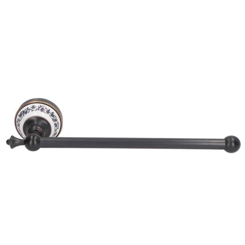 Retro Copper Bathroom Towel Bar Single Bath Towel Rack for