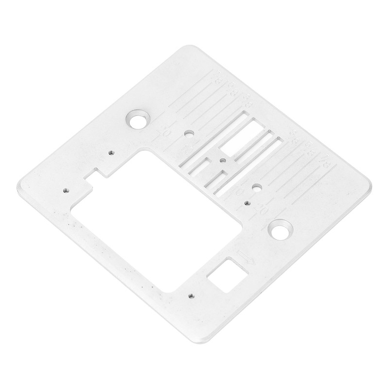 Sewing Machine Needle Plate Q235 Steel 7.8x7.7cm Straight Stitch Needle