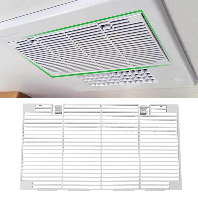 RV AC Ducted Grille Replacement ABS Material 2 Filter Screens