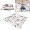High Chair Mat Prevent Slip Waterproof Foldable Multi Functional Baby