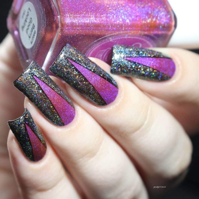 Whats Up Nails - Triangle Tape Vinyl Stencils for Nail