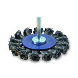 Osborn 2505162 Steel Wire Wheel Brush, Silver, 60 mm