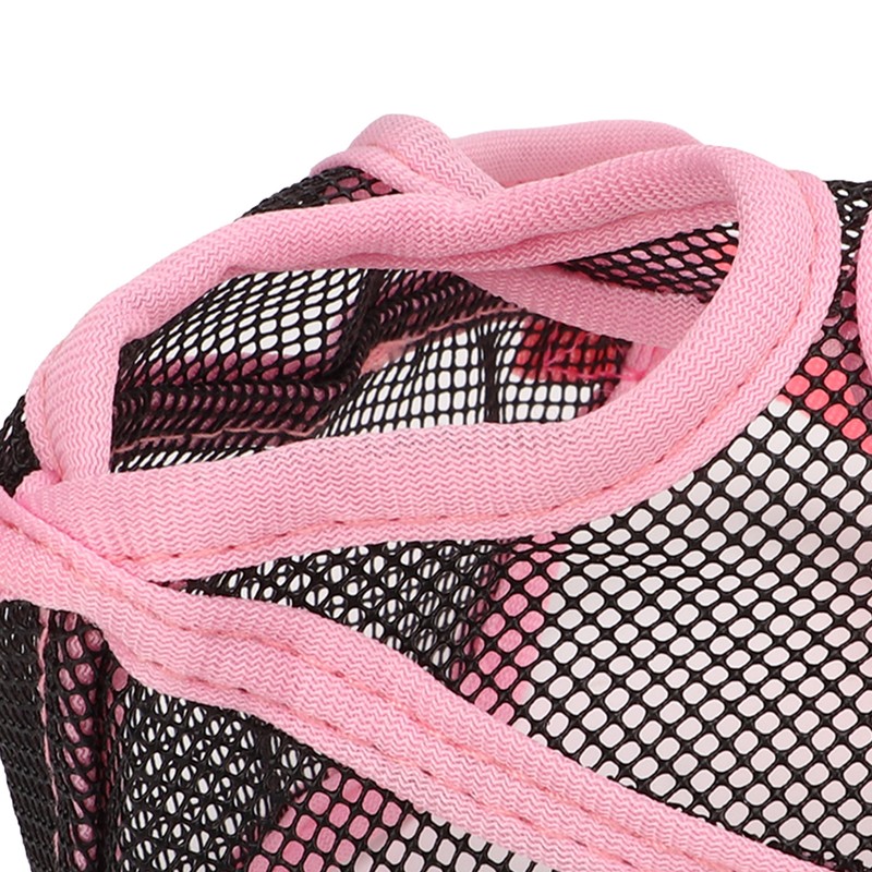 Short Snout Dog Muzzle Adjustable Breathable Prevent Biting Chewing Dog