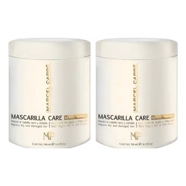 Marcel Carre Mascarilla Care 500ml Keratina Y Argan 2pzas