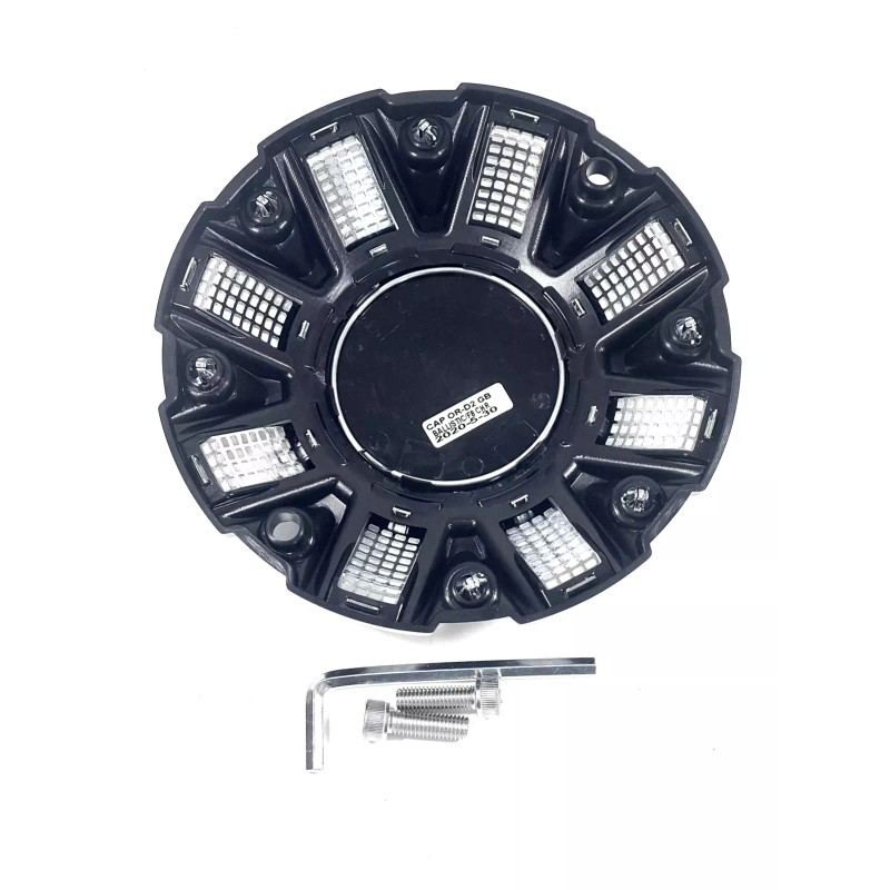 Ballistic Off-Road Gloss Black Chrome Wheel Center Cap CAP OR-D2