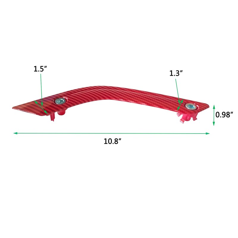 Timilge Interior Door Grab Handle Inserts Cover Door Handle Trim
