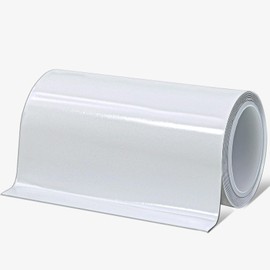 Waterproof Repair Seal Tape for Fabric, Plastic, Awning, RV Underbelly, Tarp, Tent, Sail and Boat Cover Outdoor Repair Patch, Heavy Duty,5 Inch x 10FT White