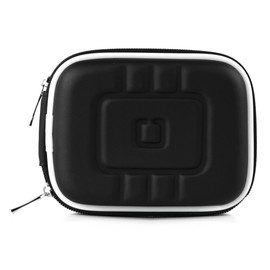 Black EVA Protective Cube Carrying Case with Mesh Pocket for Panasonic Lumix DMC Digital Cameras