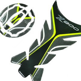 Gas Tank Fuel Cap Gel Decal Protector Pad Compatible with Kawasaki Z900